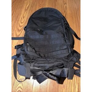 BLACKHAWK! Phoenix Patrol Tactical Triple Black Backpack XL MOLLE Bug Out Bag